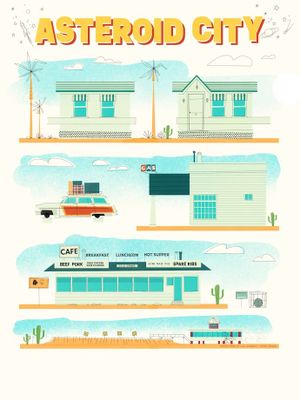 Asteroid City's poster