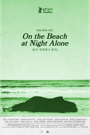 On the Beach at Night Alone's poster