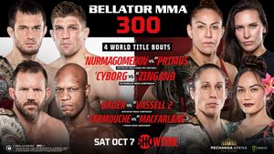 Bellator 300: Nurmagomedov vs. Primus's poster