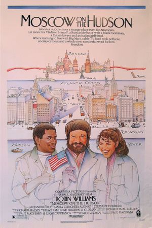 Moscow on the Hudson's poster
