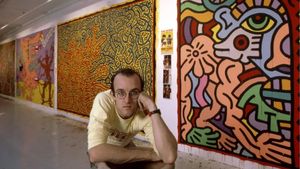 Keith Haring: Street Art Boy's poster