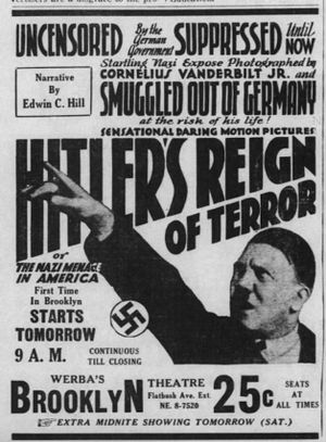 Hitler's Reign of Terror's poster