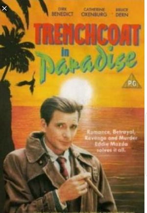 Trenchcoat in Paradise's poster