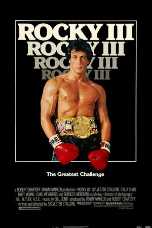 Rocky III's poster