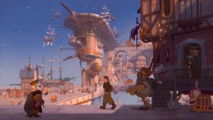 Treasure Planet's poster