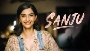 Sanju's poster