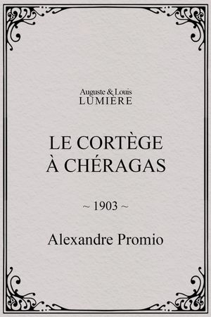Le cortège à Chéragas's poster