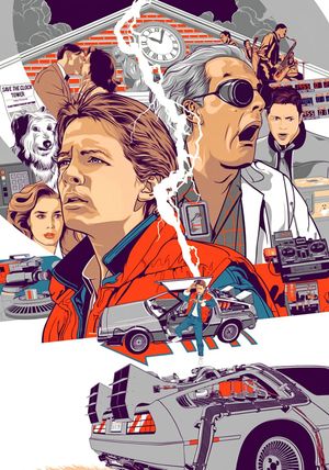 Back to the Future's poster