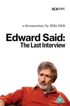 Edward Said: The Last Interview's poster