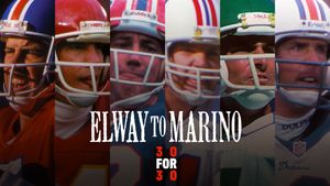 Elway To Marino's poster