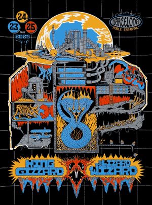 King Gizzard & The Lizard Wizard - Live in Barcelona '25 (Night 2)'s poster