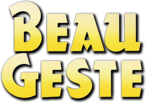 Beau Geste's poster