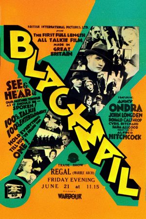 Blackmail's poster
