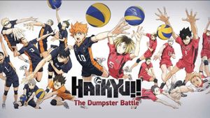 Haikyu!! The Dumpster Battle's poster