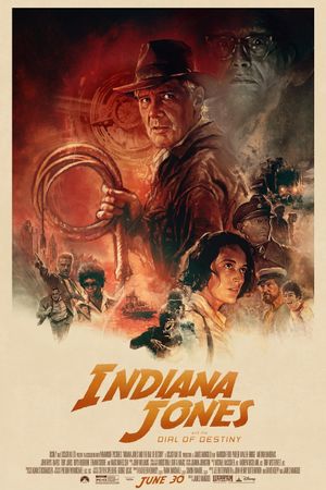 Indiana Jones and the Dial of Destiny's poster