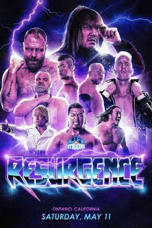 NJPW Resurgence 2024's poster