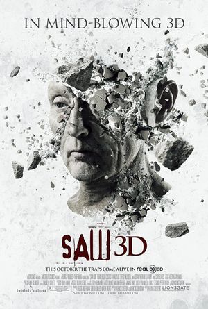 Saw 3D's poster