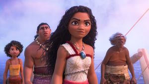 Moana 2's poster