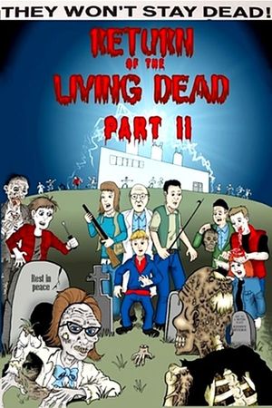 They Won't Stay Dead: A Look at 'Return of the Living Dead Part II''s poster