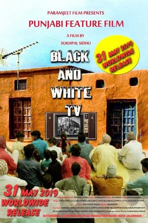 BLACK AND WHITE TV's poster