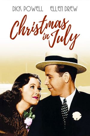 Christmas in July's poster