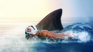 Phelps vs Shark's poster