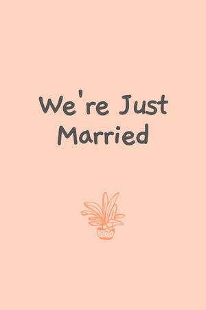 We're Just Married's poster