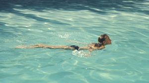 The Swimming Pool's poster