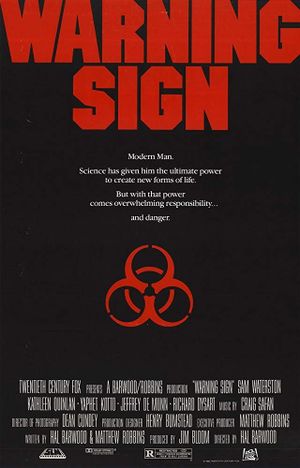 Warning Sign's poster