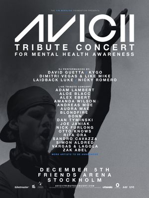 Avicii Tribute Concert: In Loving Memory of Tim Bergling's poster