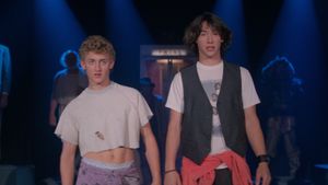 Bill & Ted's Excellent Adventure's poster