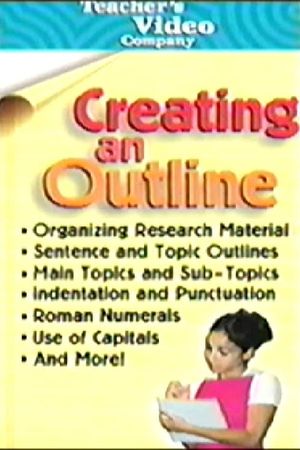 Creating An Outline's poster