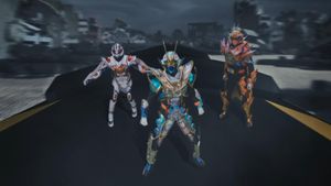 Kamen Rider Gotchard: The Future Daybreak's poster