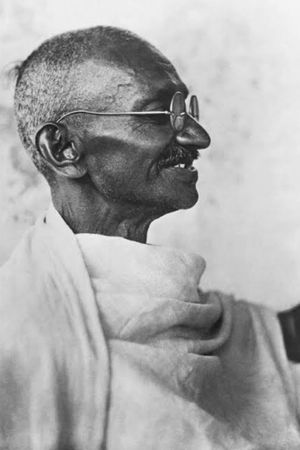 In Search of Gandhi's poster