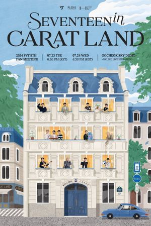 SEVENTEEN in CARAT LAND's poster