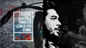 Ernesto Guevara, also known as "Che"'s poster