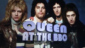 Queen at the BBC's poster