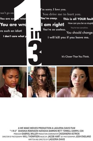 1 in 3's poster