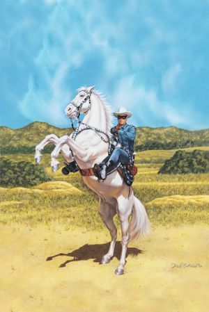 The Lone Ranger's poster