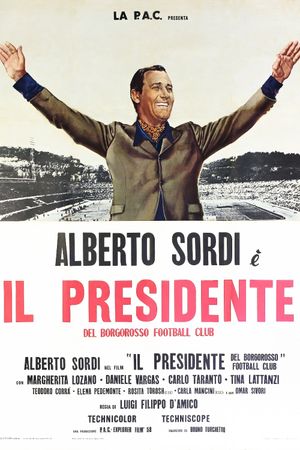 Il presidente del Borgorosso Football Club's poster