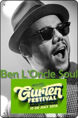 Ben L'Oncle Soul - Gurtenfestival 2014's poster