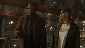 Captain Marvel's poster