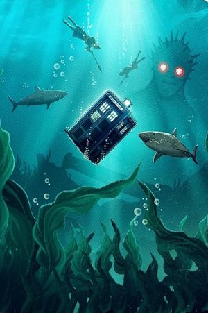 Doctor Who: The Underwater Menace's poster