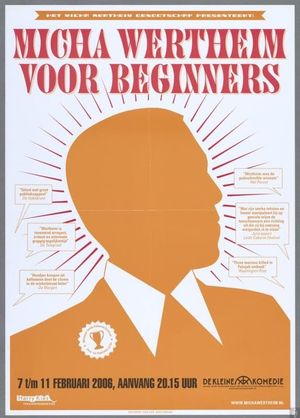 Micha Wertheim: Voor Beginners's poster image