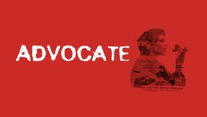 Advocate's poster