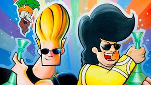 Johnny Bravo Goes to Bollywood's poster