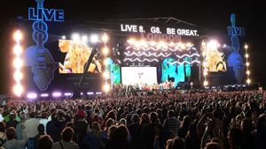 Live 8's poster