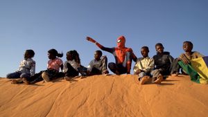 The Spider-Man of Sudan's poster