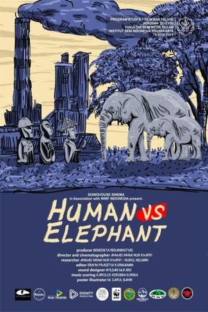 Human vs Elephant's poster