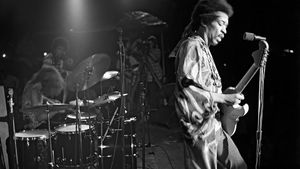 Jimi Hendrix: Electric Church's poster